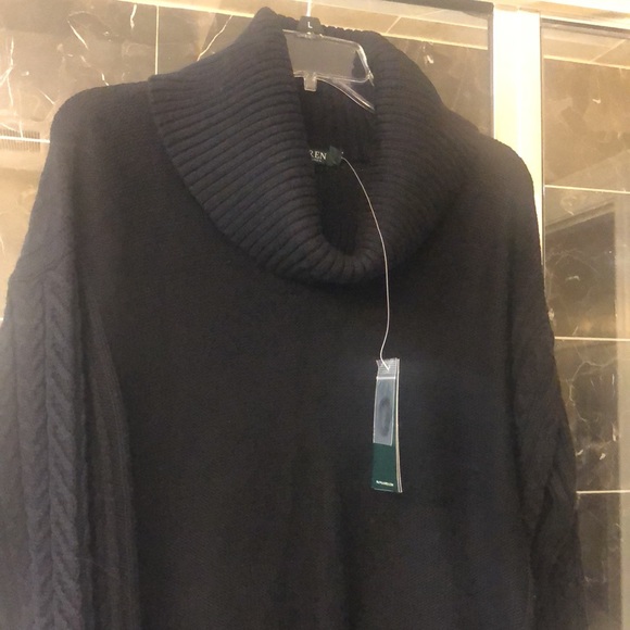 Ralph Lauren black sweater size M, new with tags. - Picture 2 of 5